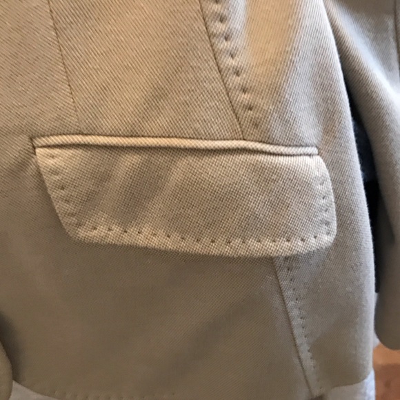 Classic Talbots Beige Women's Blazer size 6 Summer Wardrobe Capsule, Timeless - Picture 5 of 11